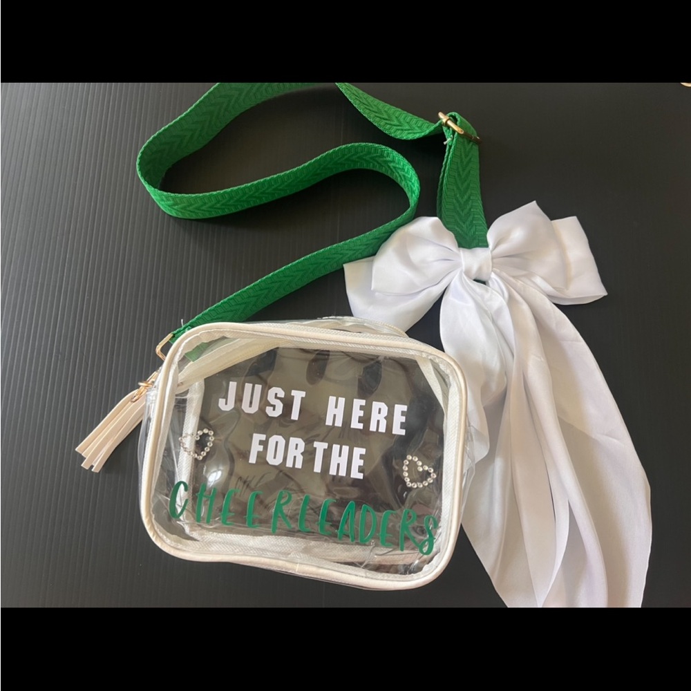 Clear Stadium Bag Cheerleader